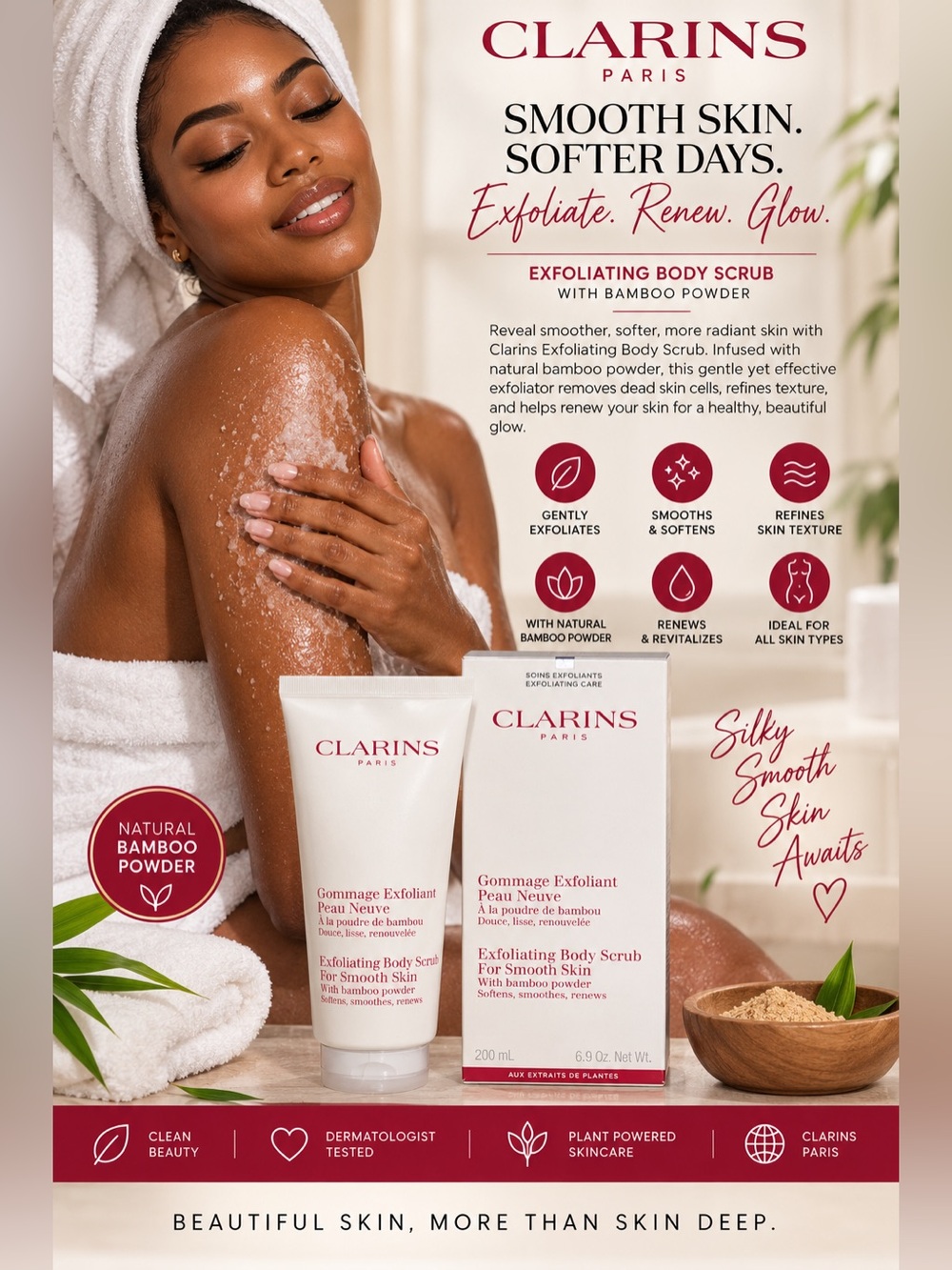 Clarins Exfoliating Body Scrub